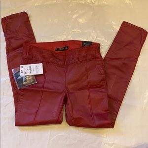 Zara faux leather pants